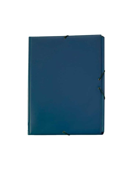 CARP. GOMAS GRAFOPLAS PVC Fº BOLSA INT. AZ